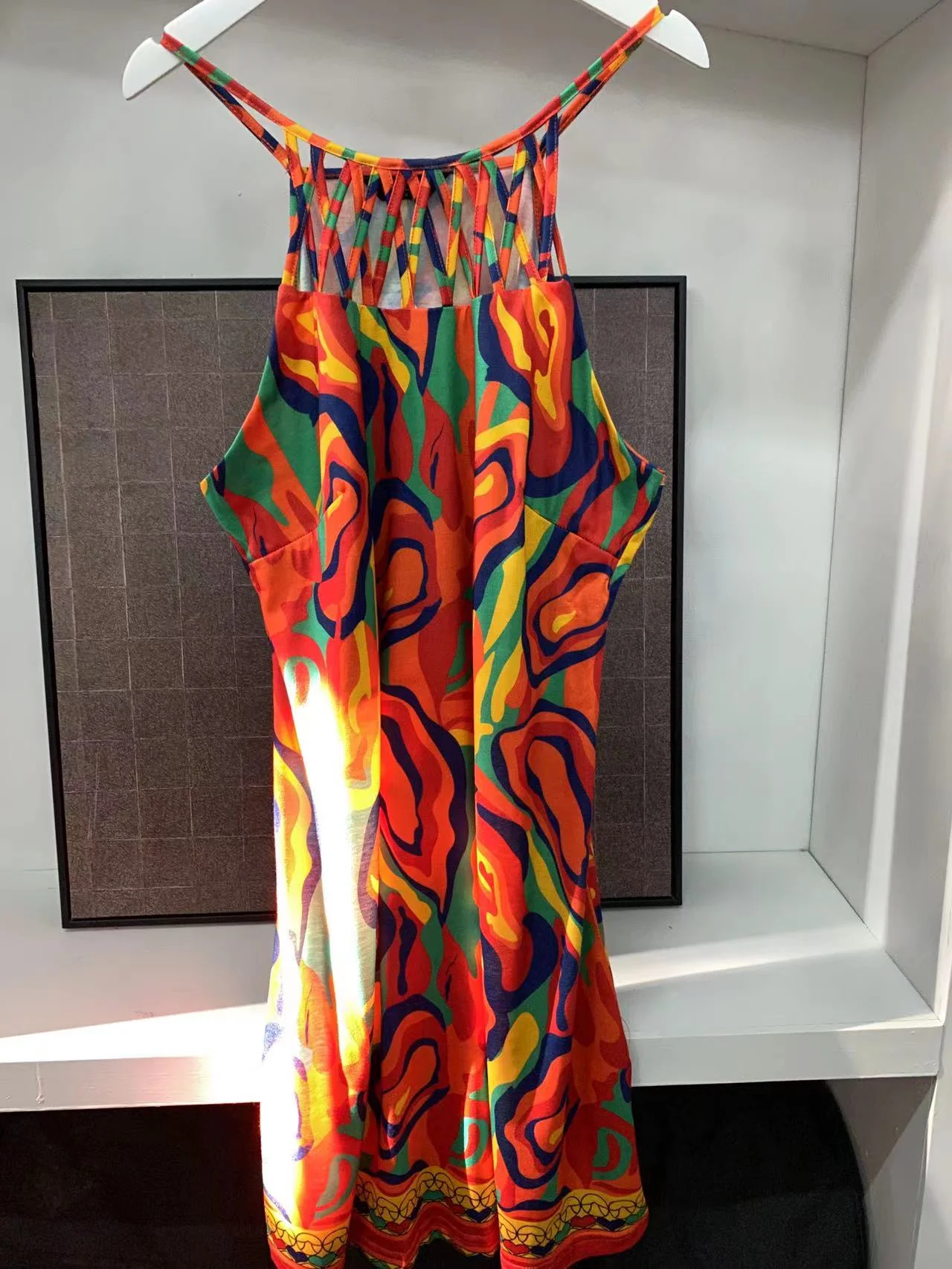 Ginebra® | Multicolored Sleeveless Dress - Image 3