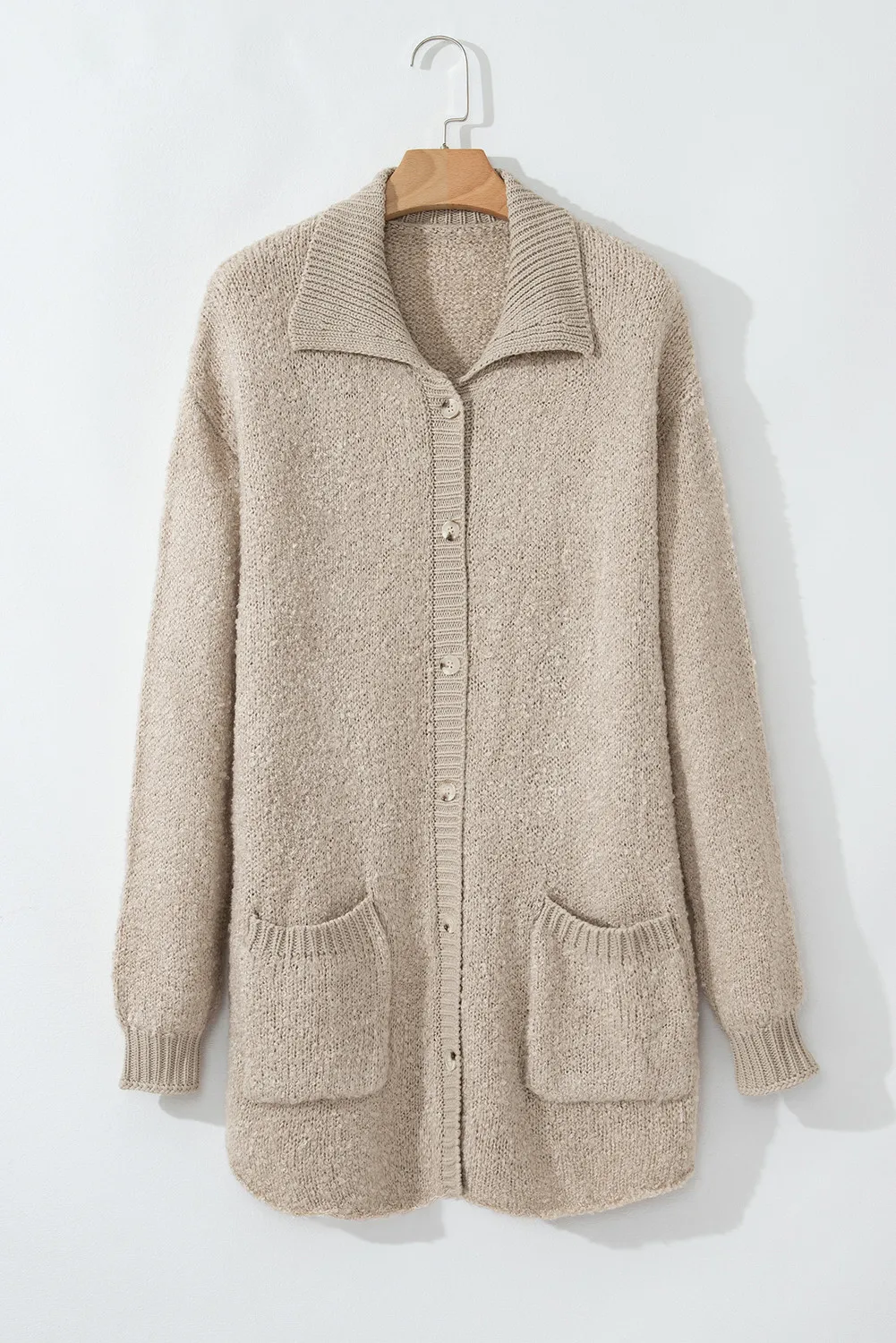 Giovanna | Long-sleeved cardigan with pockets and buttons - Image 6