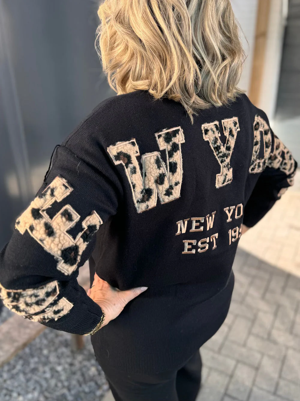 Giovanna | Sweater NEW YORK black