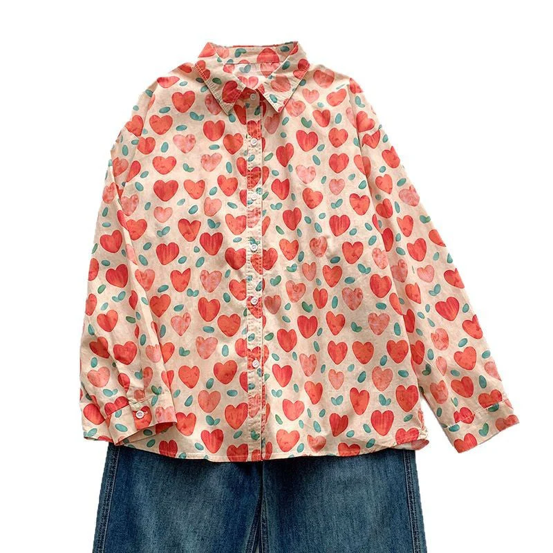Giovanna® | Women'S Blouse With Heart Motif And Loose Fit - Image 5