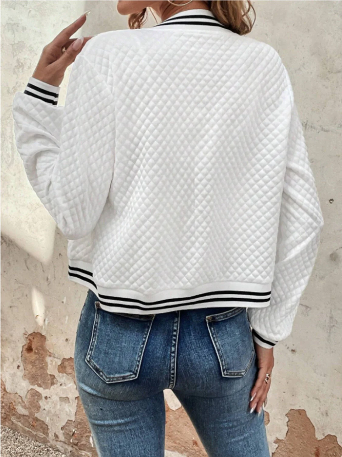 Gitta | Long sleeve jacket with zip - Image 2
