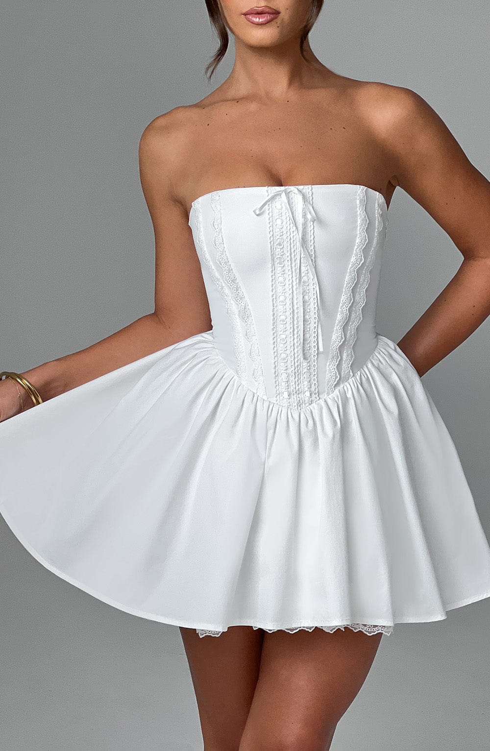 Giuliana® | Strapless Mini Dress - Image 5