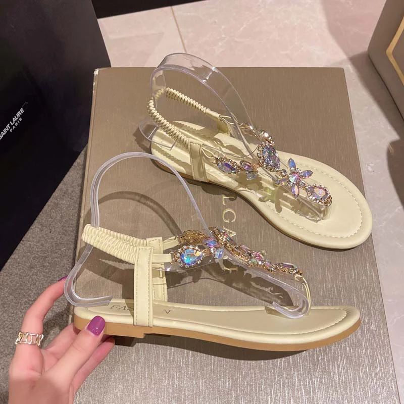 Gladys® | Glittering Sandals With Rhinestones - Image 11