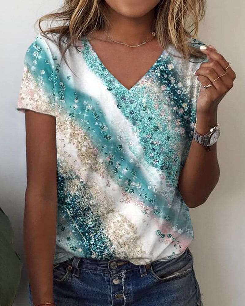 Gladys® | Gradient Print Blouse - Image 4