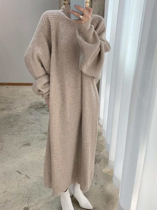 Glenda | Casual dress with a high neckline - Image 10