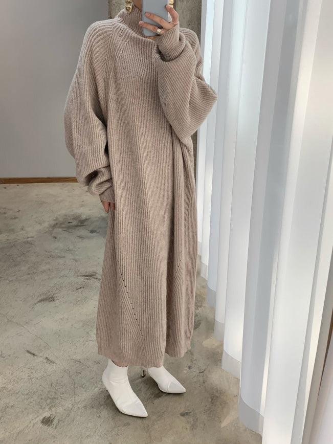 Glenda | Casual dress with a high neckline - Image 4