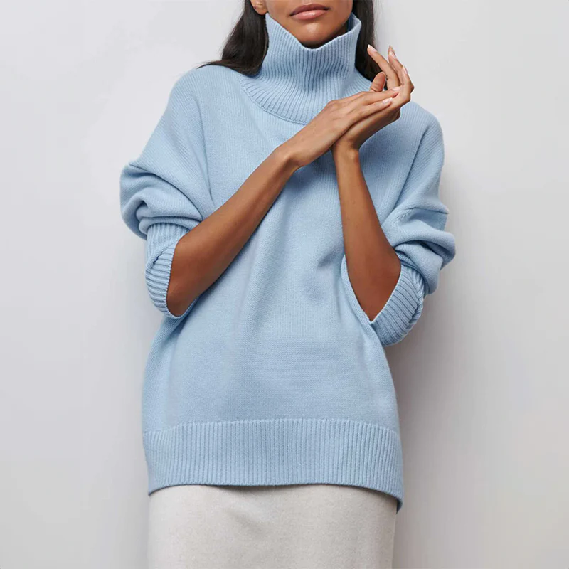 Glenda | Knitted turtleneck sweater - Image 3