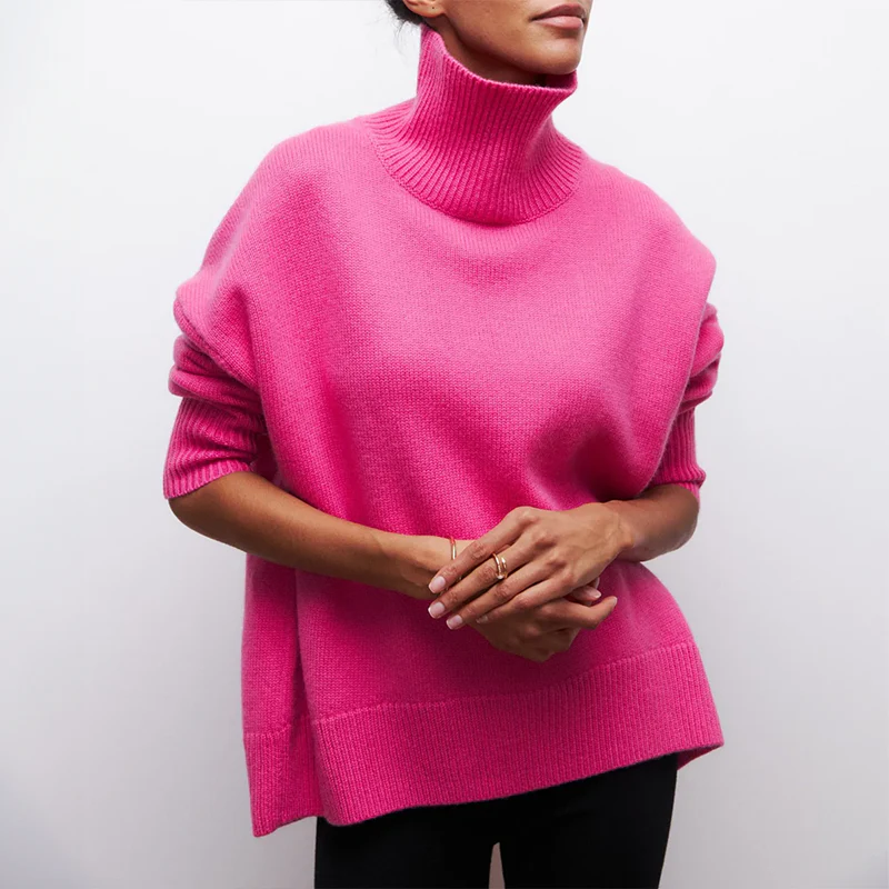 Glenda | Knitted turtleneck sweater - Image 6