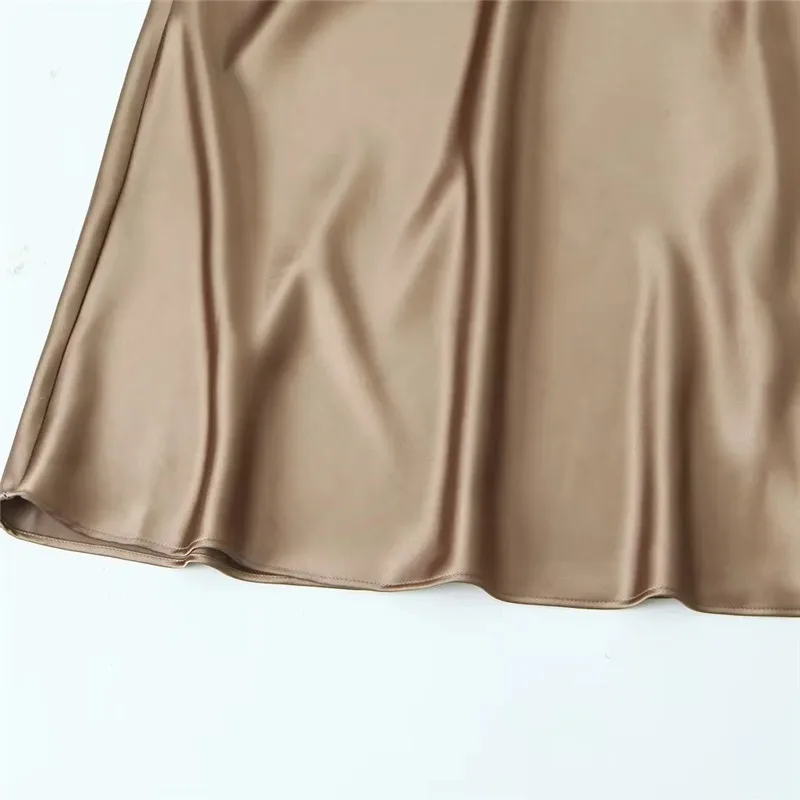 Grecia® | Elegantes Satin Midi Dresses - Image 7
