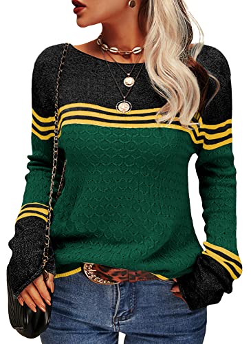 Greta | Striped women's sweater - Image 2