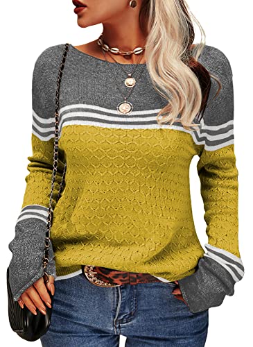 Greta | Striped women's sweater - Image 6