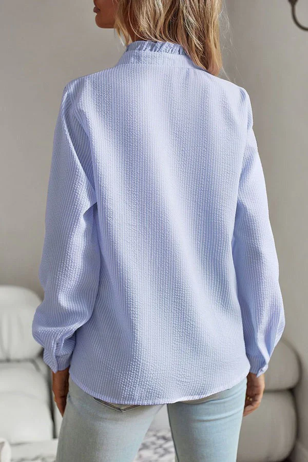 Guadalupe® | Elegant Striped Blouse For Women - Image 3