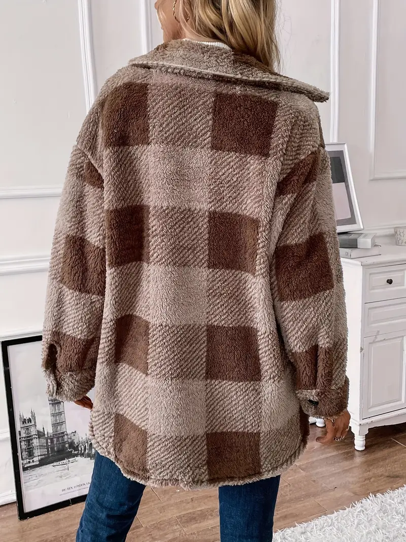 Guadalupe | Knitted plush coat - Image 5