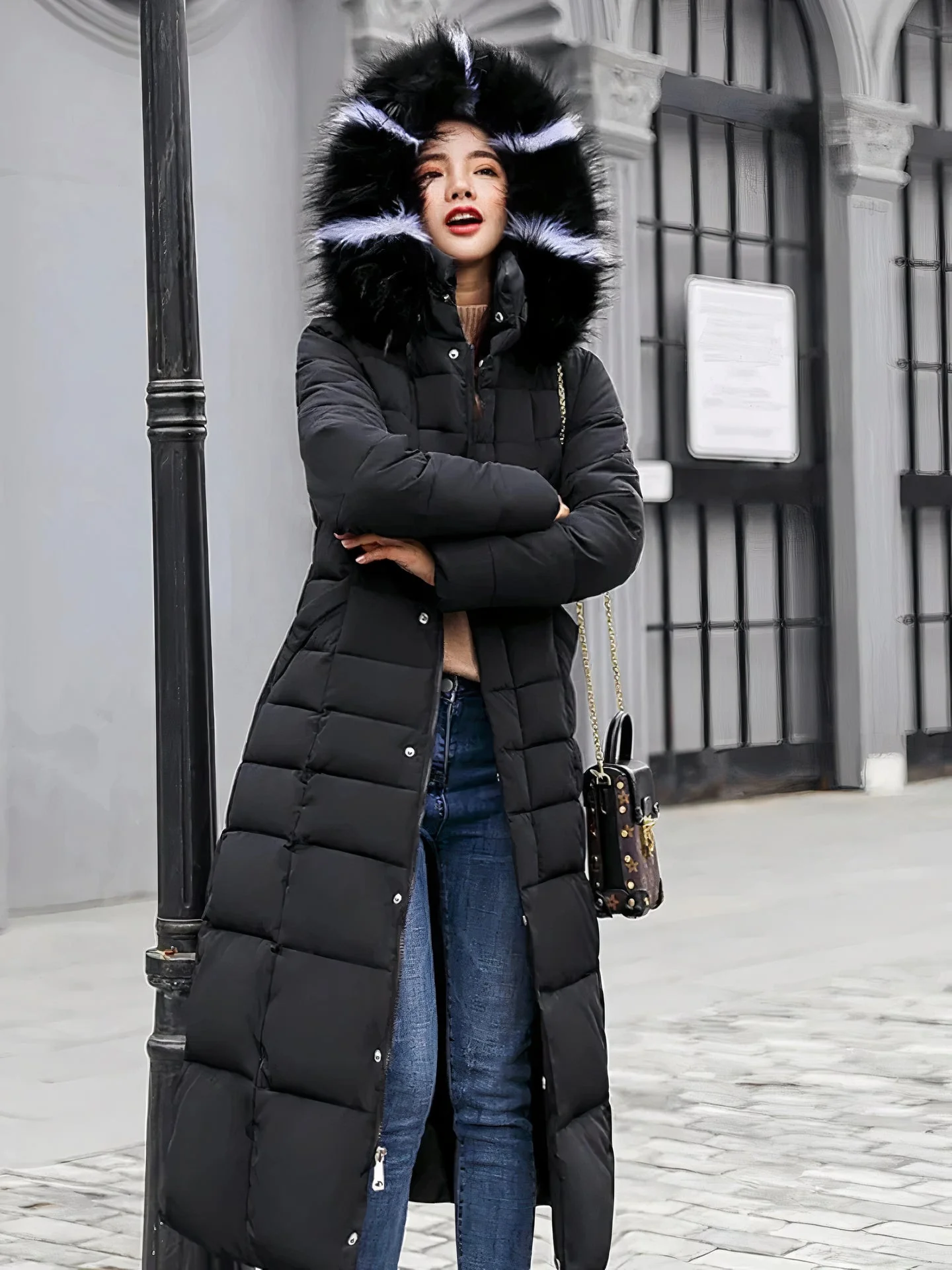 Guillermina® | Long and warm winter coat for women - Image 2