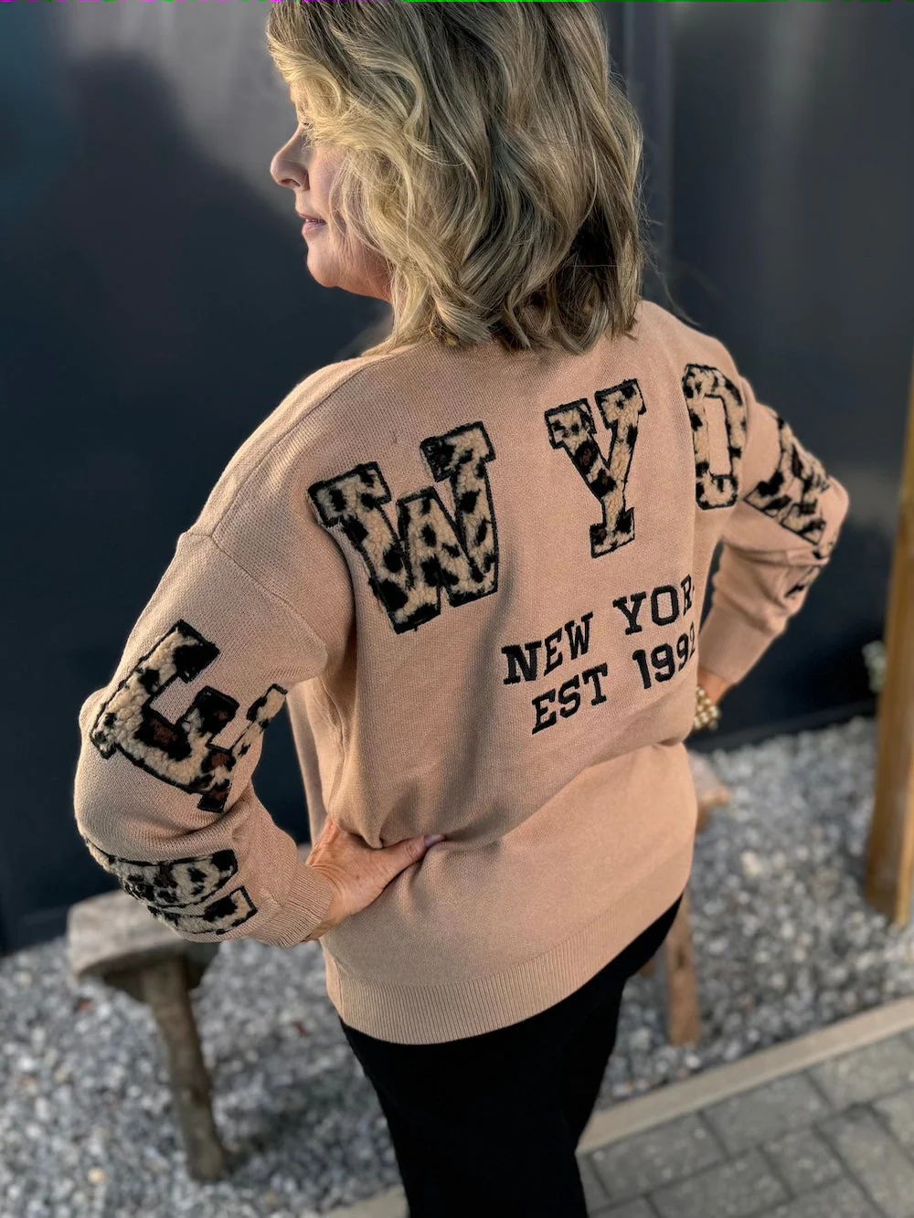 Guillermina | Sweater New York camel