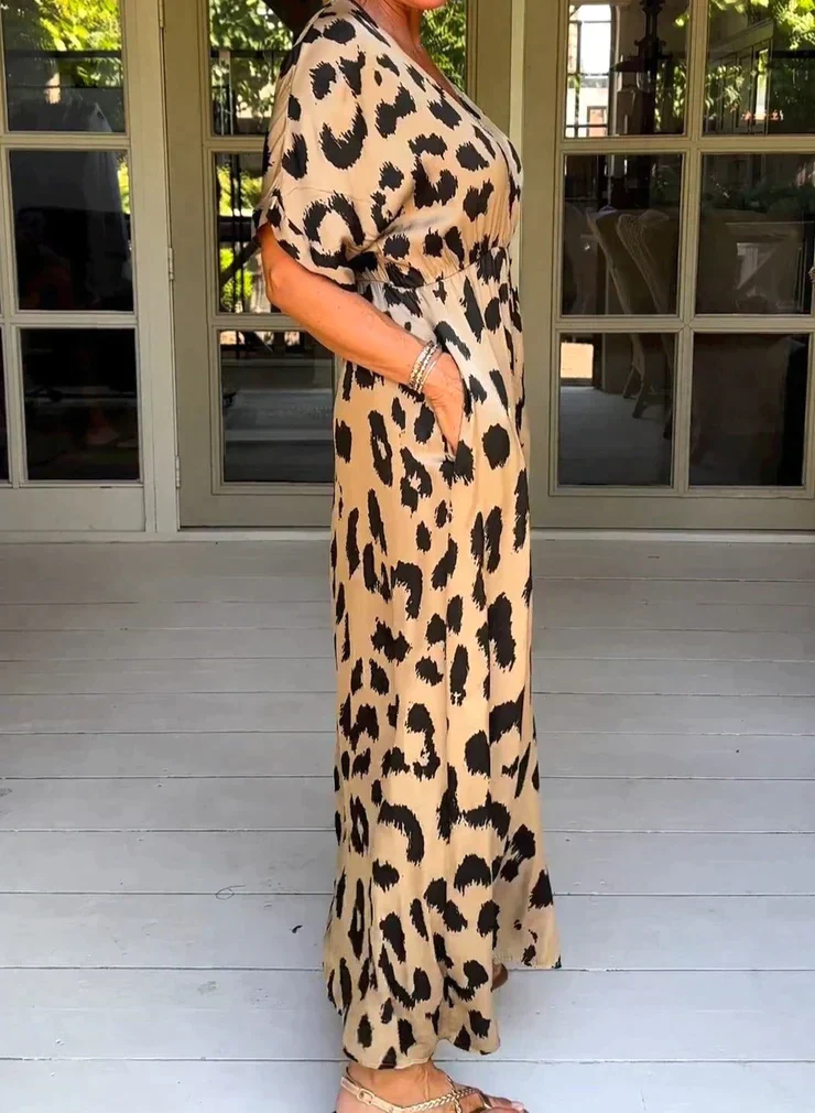 Guiomar® | Leopard Maxi Dress - Image 3