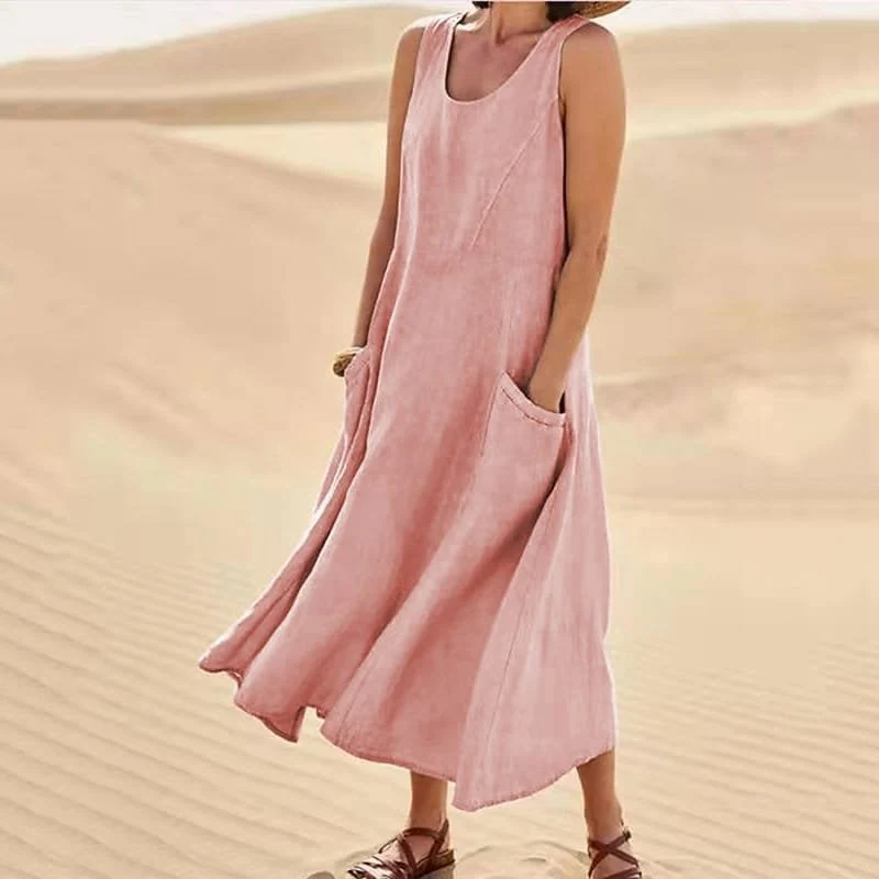 Gundisalva® | Sleeveless Dress With Pockets - Image 12