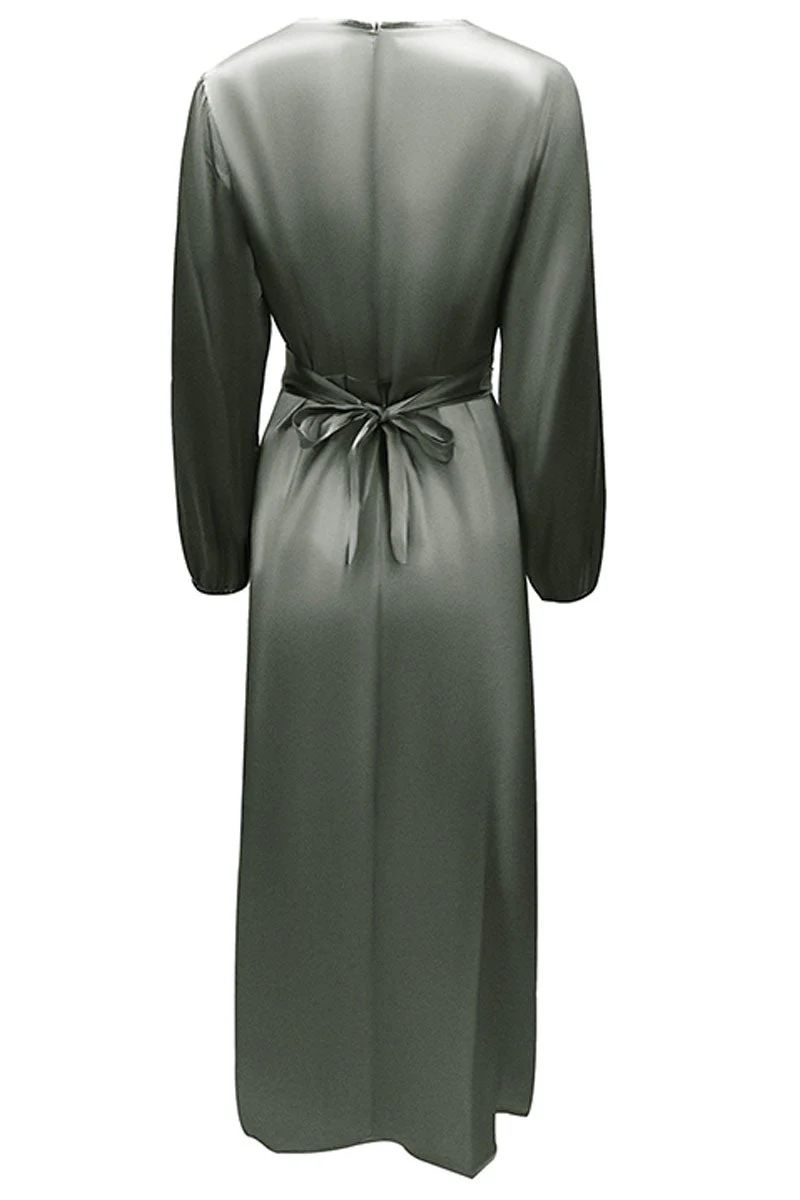 Hana | Fashion Stars Solid Patchwork O-Neck A-Line Dresses - Image 16