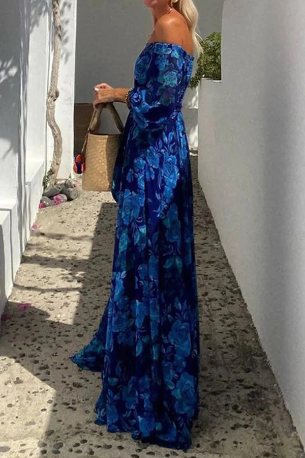 Hana® | Flower Print Maxi Dress - Image 2
