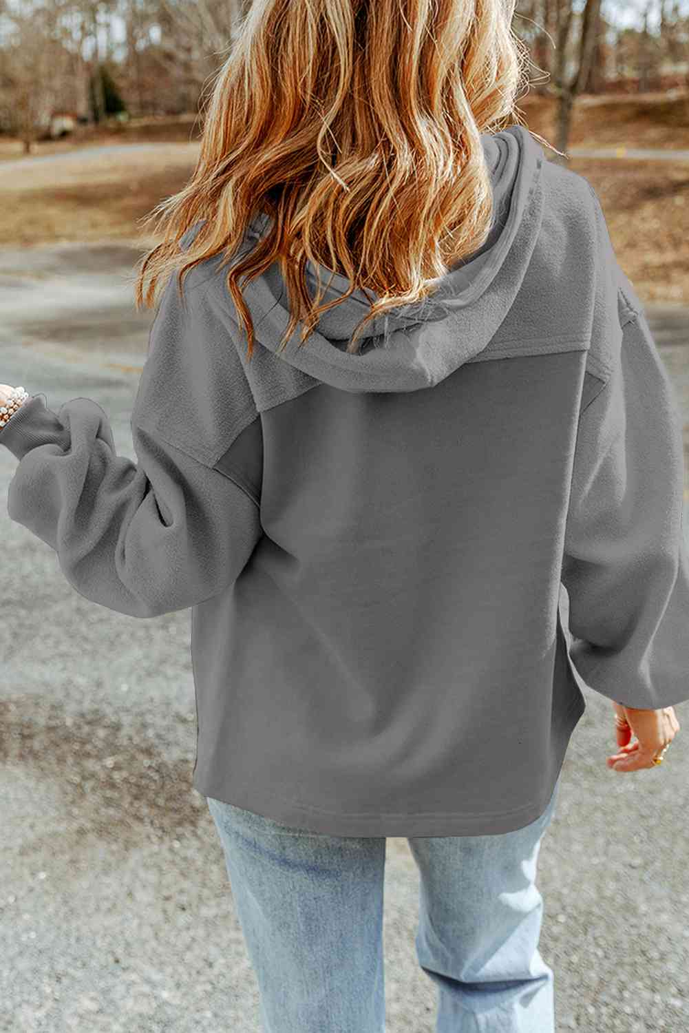Hana | Jacket with zip, hood and drawstring - Image 11