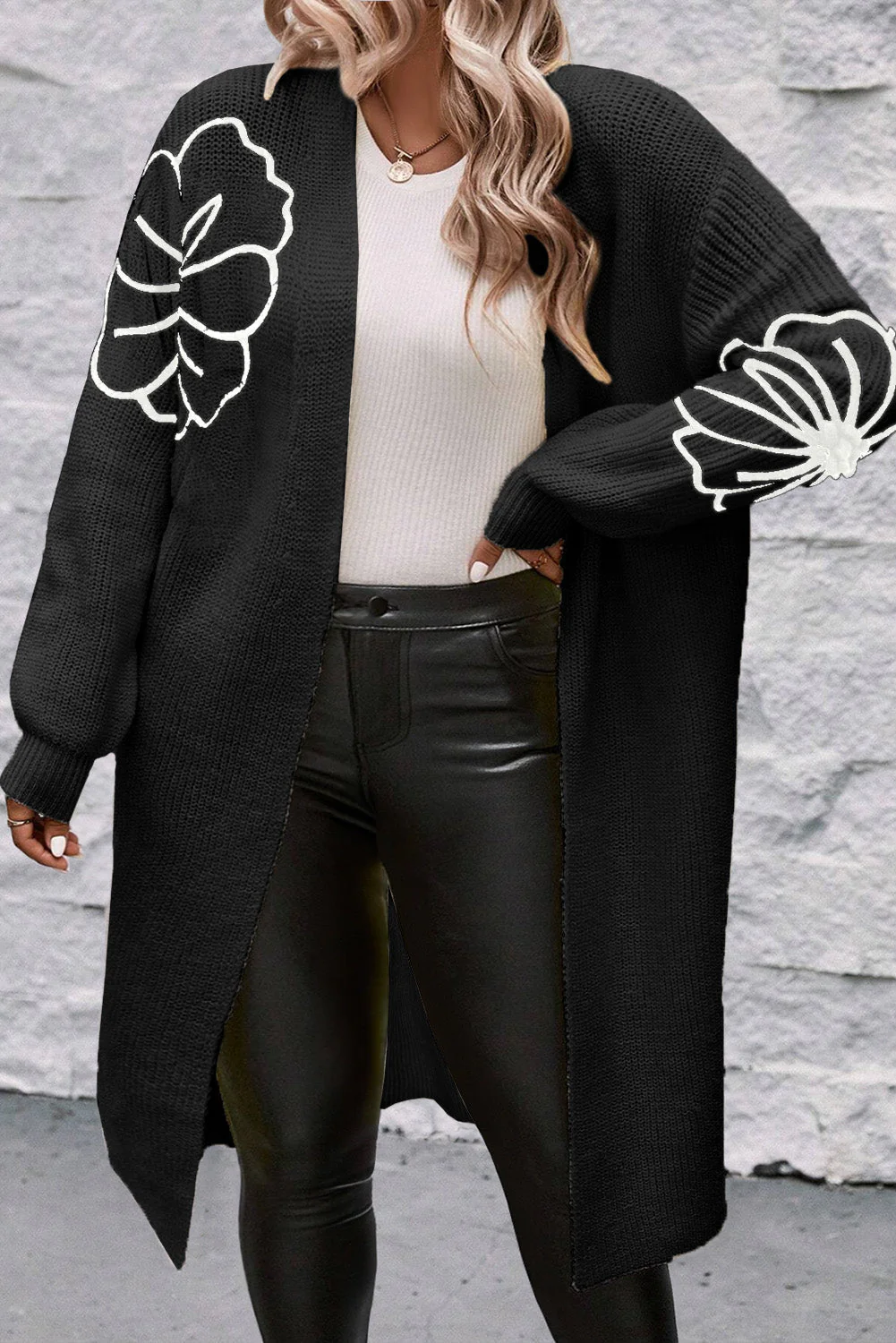 Hana | Tailored and elegant winter cardigan - Image 3