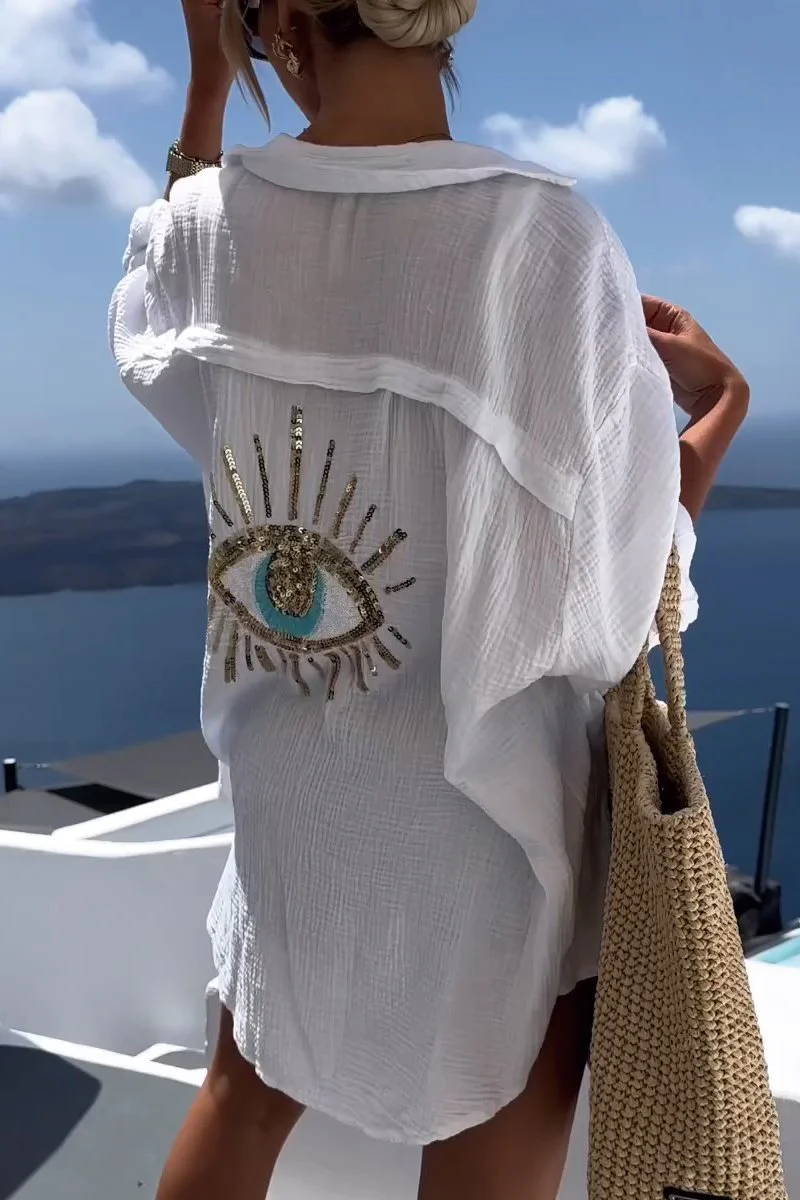 Hannah® | Blouse To Eye-Beach Dress - Image 3