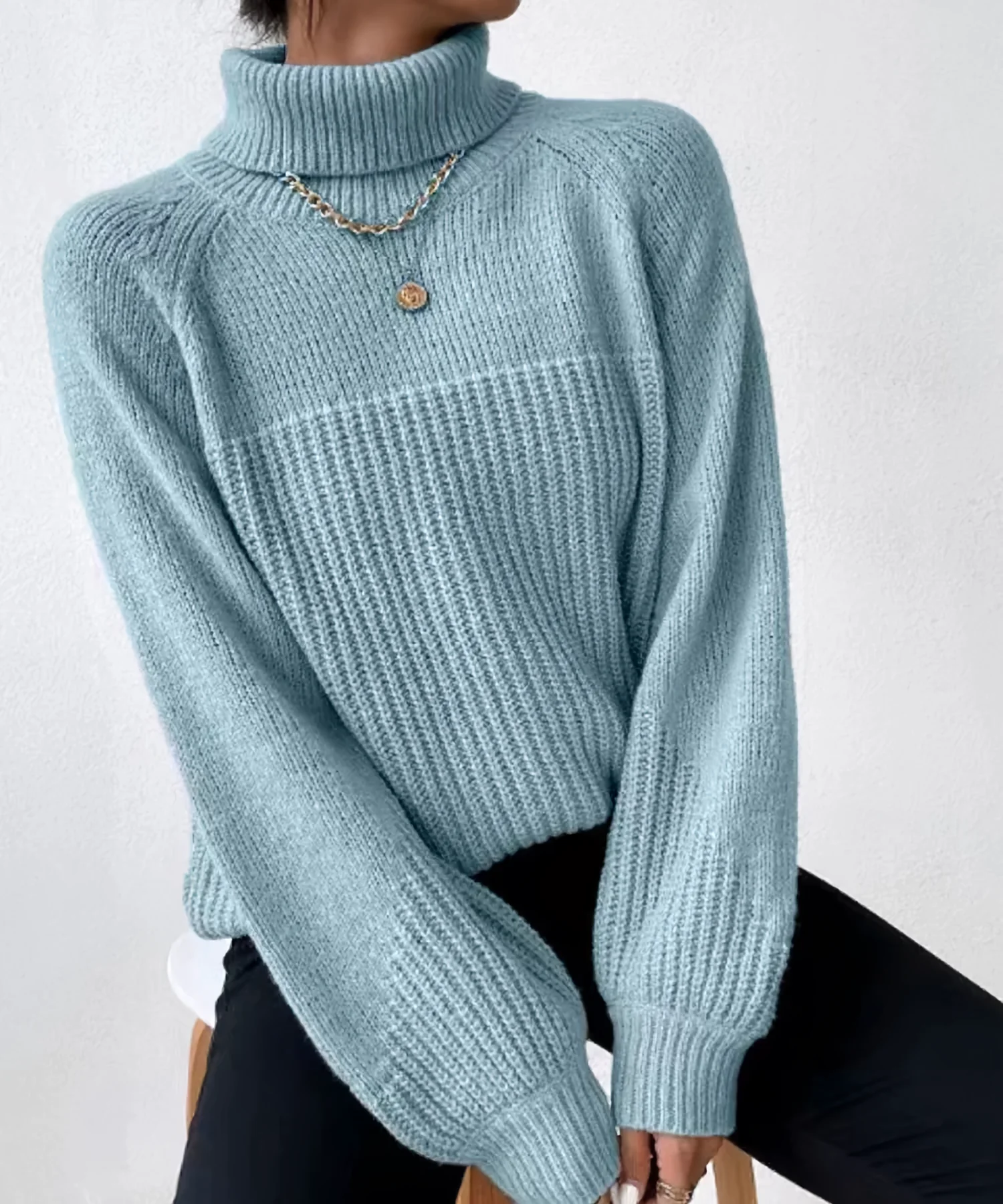 Hannelore | Pullover with raglon sleeves - Image 4