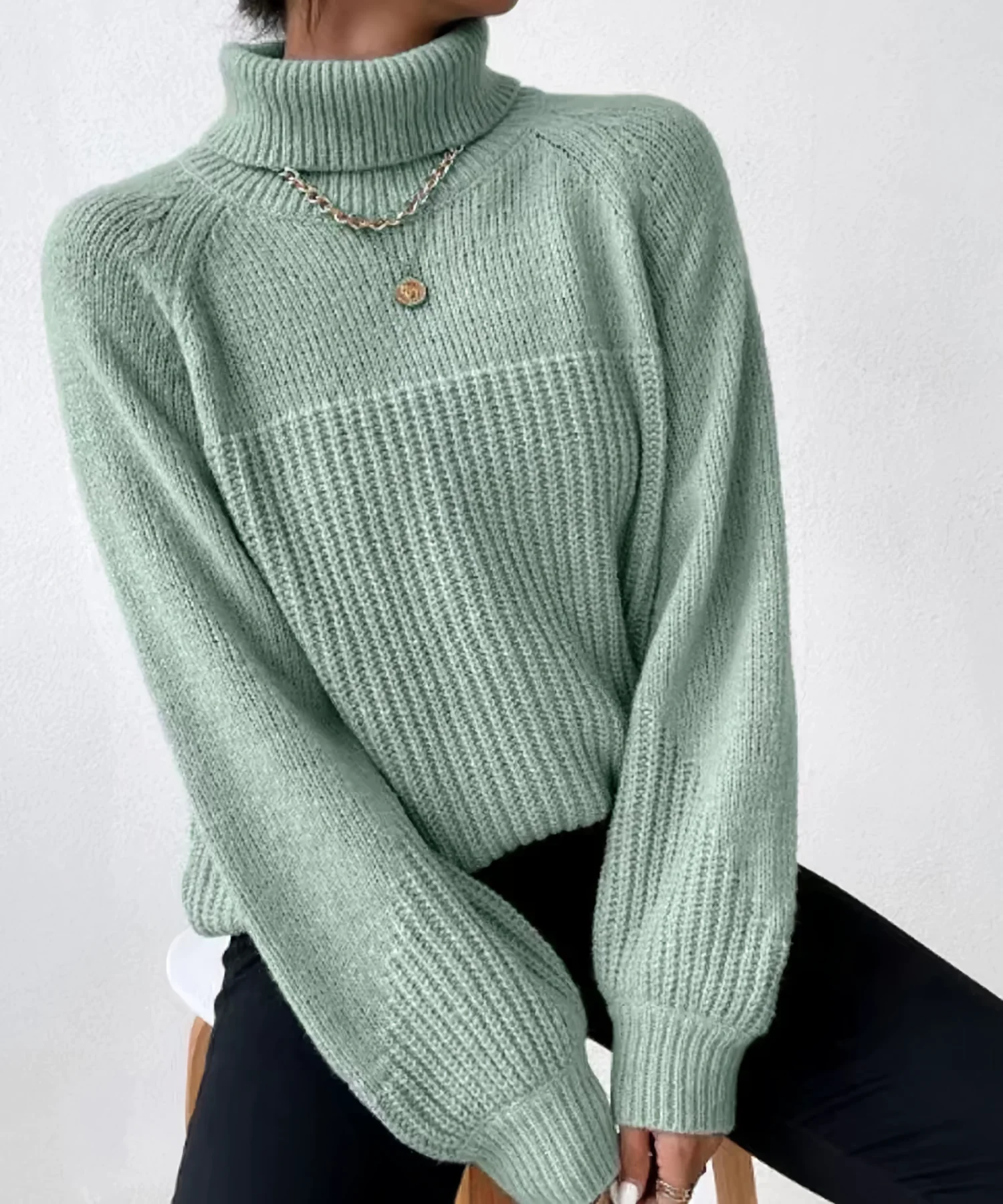 Hannelore | Pullover with raglon sleeves - Image 6