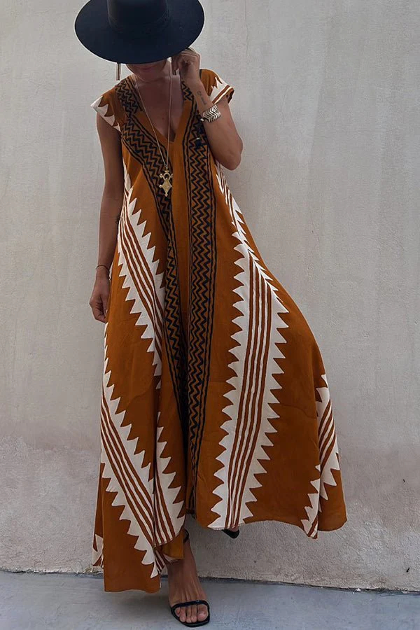 Haydée® | A-Line Maxi Dress - Image 5