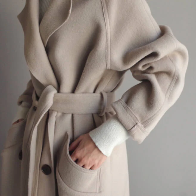 Haydée | Coat jacket with lapel collar - Image 4