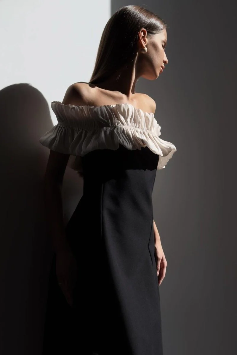 Haydée® | Off-The-Shoulder Maxi Dress With Ruffles - Image 3