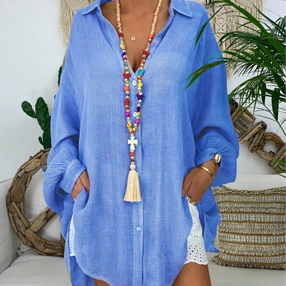 Haydée® | Oversized Button-Down Shirt - Image 3