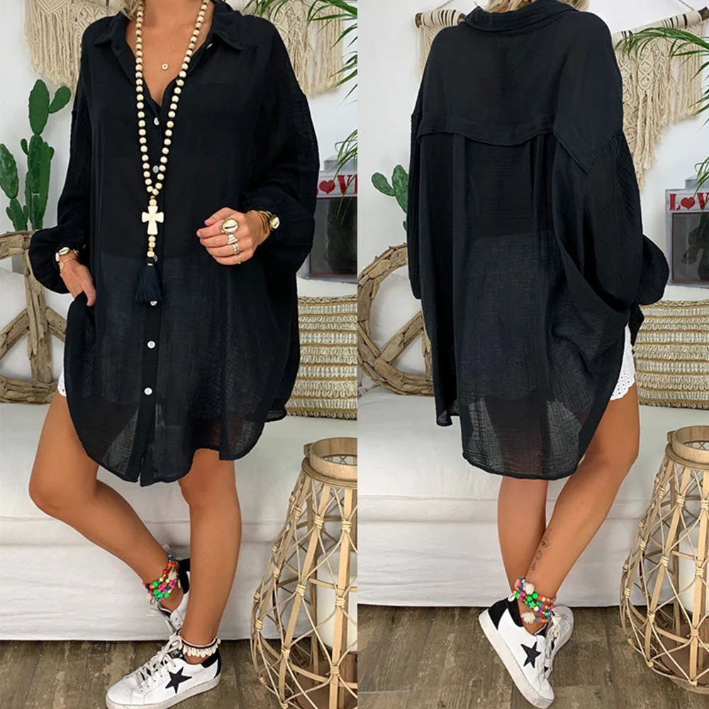 Haydée® | Oversized Button-Down Shirt - Image 5