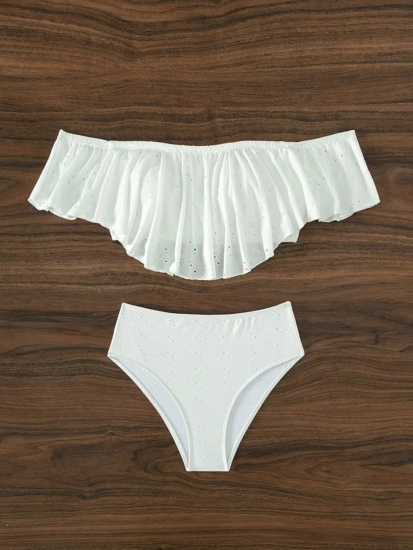 Hayley® | Off-Shoulder High Waist Swimsuit - Image 3