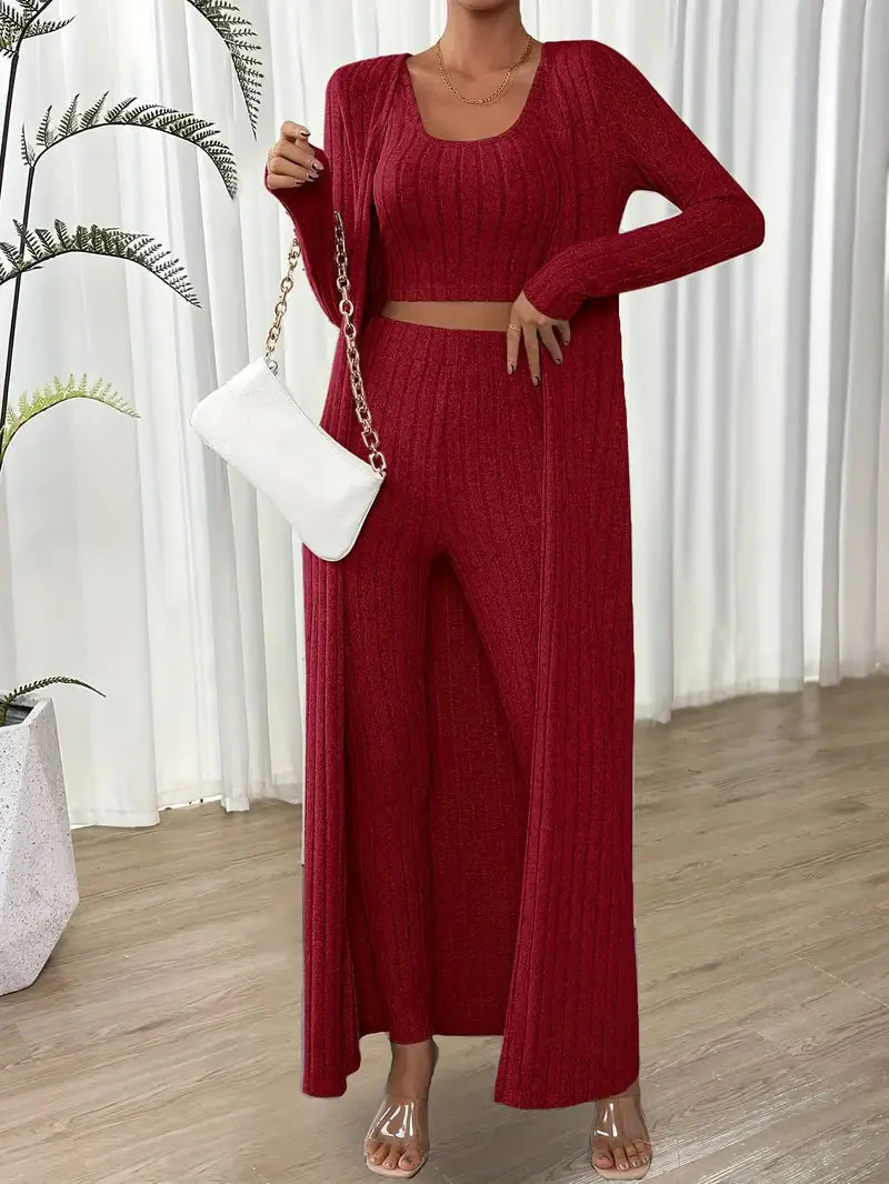 Heidi | Chic Ribbed Set - Image 2