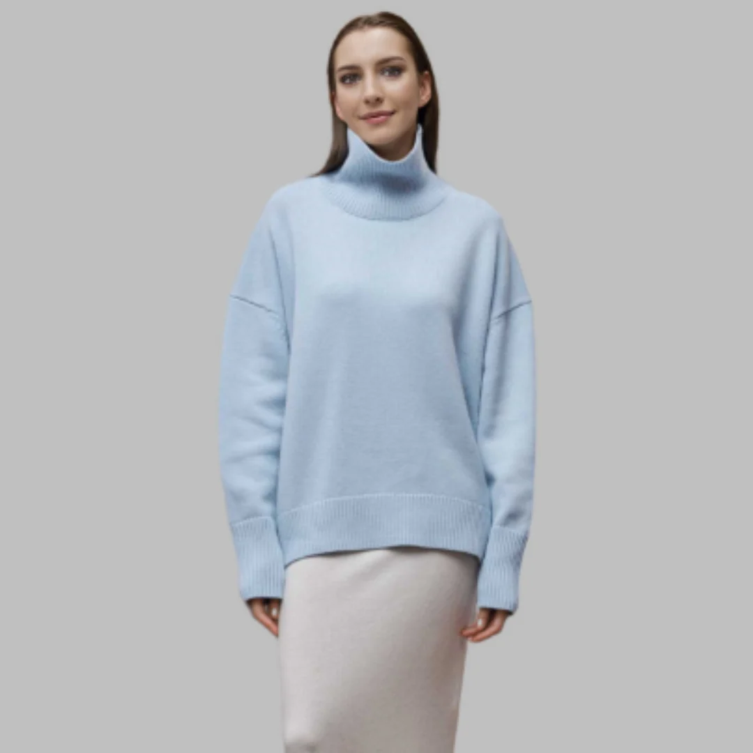 Heike | Turtleneck sweater for women from Calido - Image 2