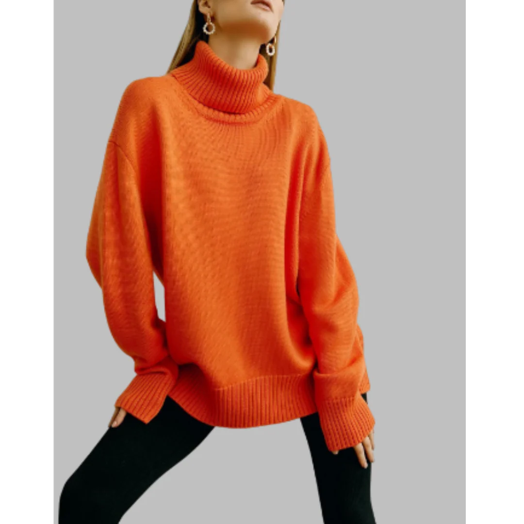 Heike | Turtleneck sweater for women from Calido - Image 4