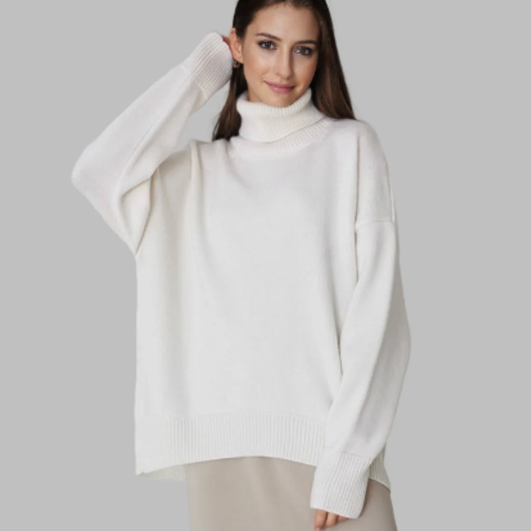 Heike | Turtleneck sweater for women from Calido - Image 5