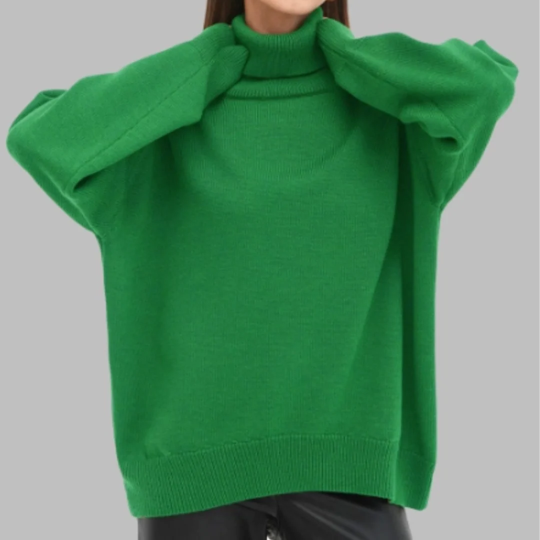 Heike | Turtleneck sweater for women from Calido - Image 6