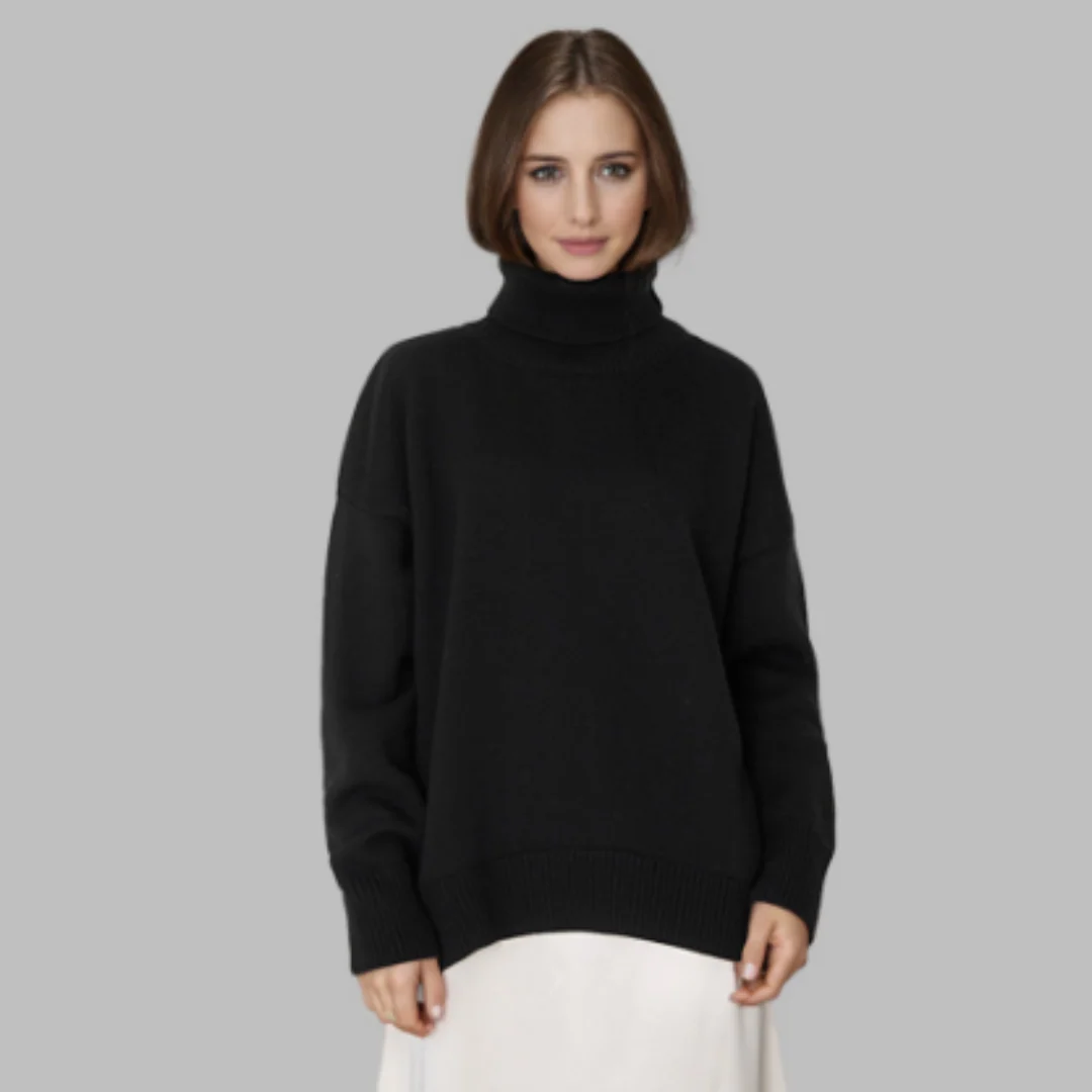 Heike | Turtleneck sweater for women from Calido - Image 7