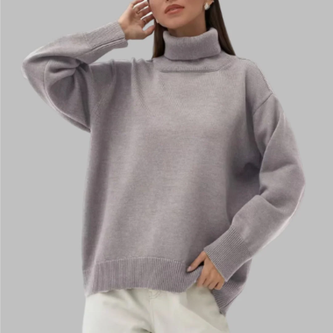 Heike | Turtleneck sweater for women from Calido - Image 9