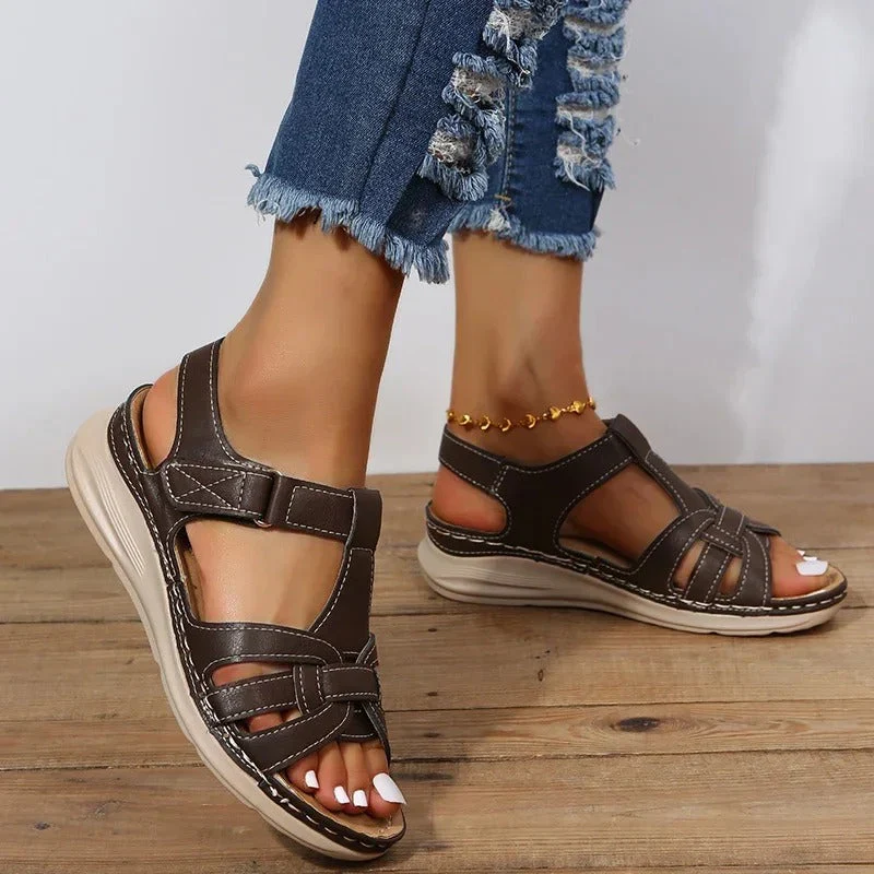 Helena® | Fashionable Leather Sandals For Women - Image 2