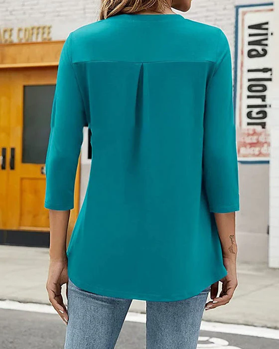 Helga® | Long-Sleeved Casual Blouse - Image 8