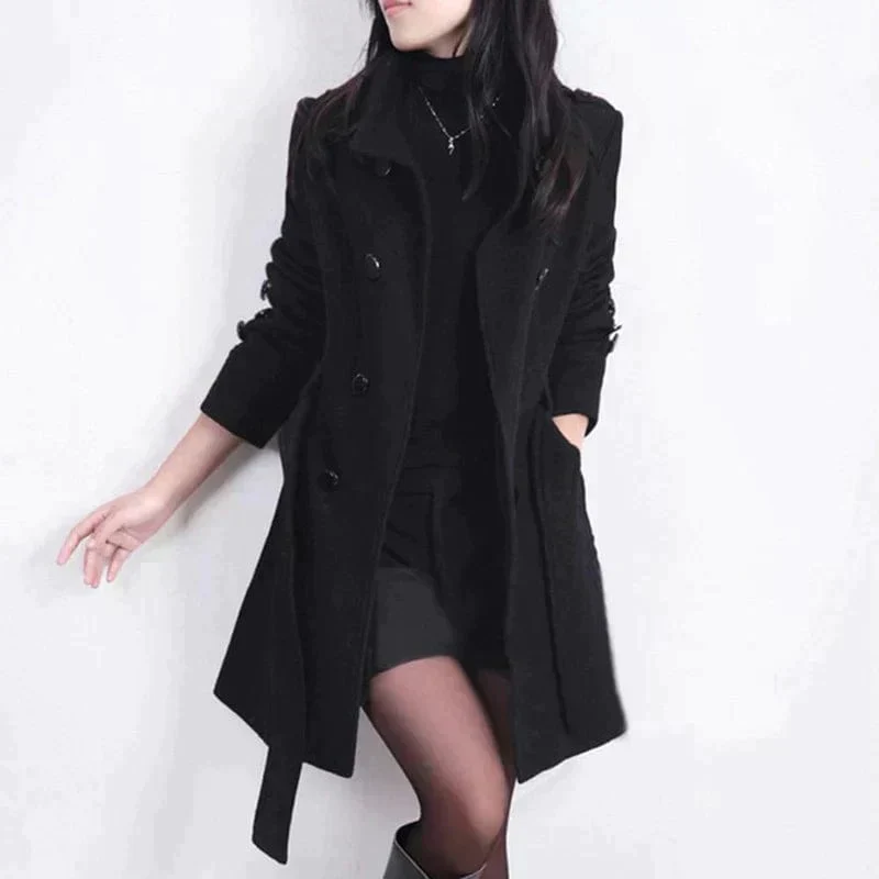 Hella® | Fashionable women's jacket with belt - Image 2