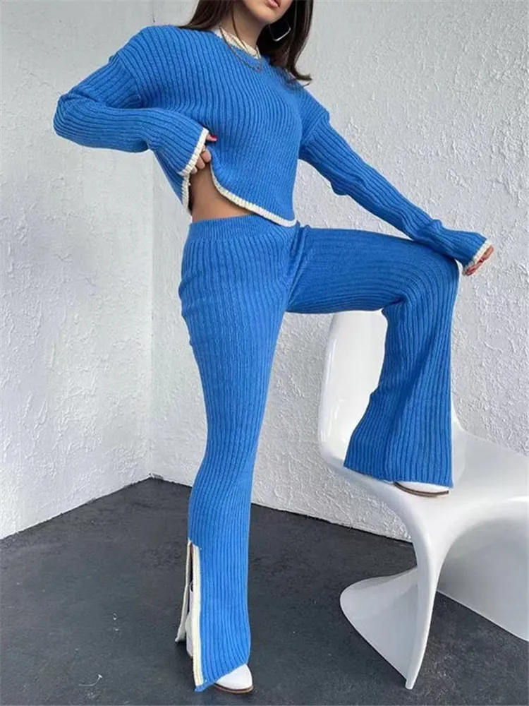 Henny | Knitted tracksuit set