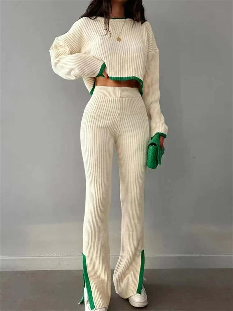 Henny | Knitted tracksuit set - Image 2