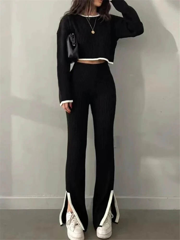 Henny | Knitted tracksuit set - Image 3