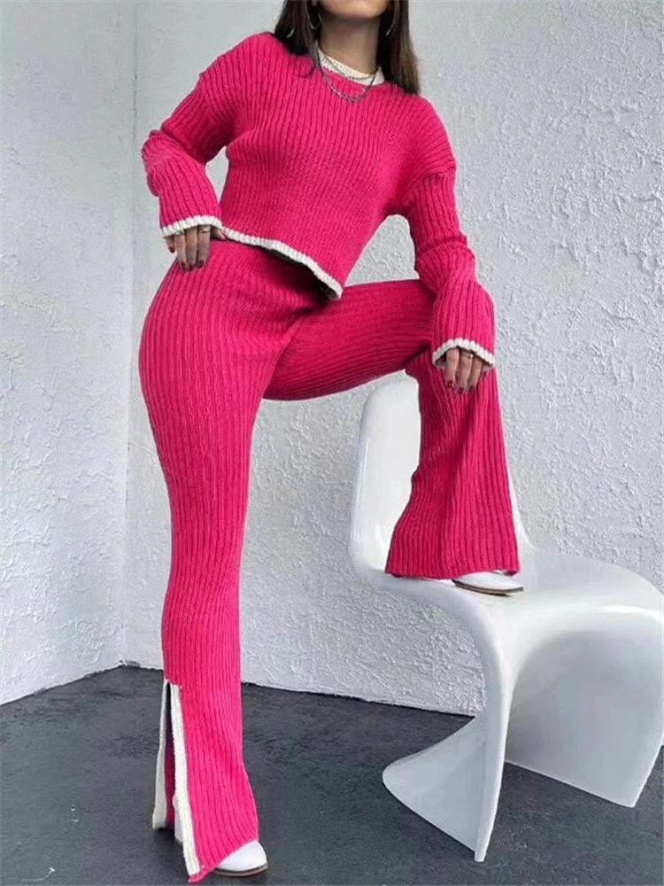 Henny | Knitted tracksuit set - Image 6