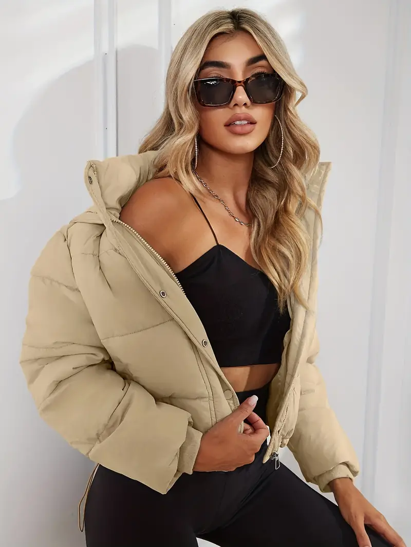 Hilda | Luxurious hooded puffer jacket - Image 9