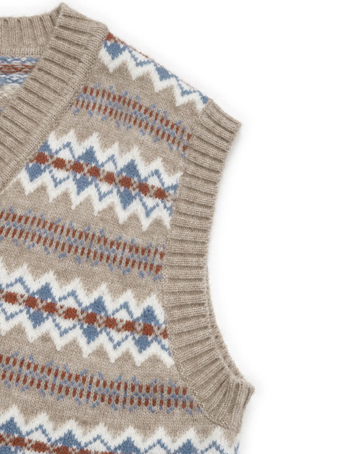 Hilda | Perfee V-neck sweater vest - Image 7